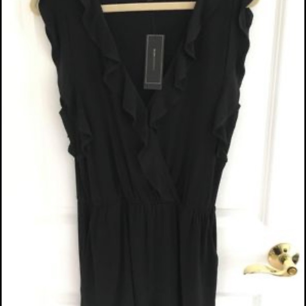 Romper.  BCBG.  Black size Small $18